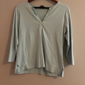 Eddie Bauer V-Neck Top